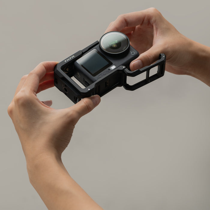 Tilta TA-T95-FCC-TG DJI Osmo Action 6用 フルカメラケージ チタニウムグレー