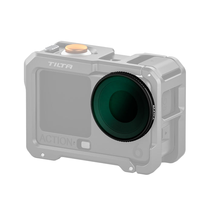 Tilta TA-T95-POLA-B DJI Osmo Action 6用 偏光(PL)フィルター ブラック