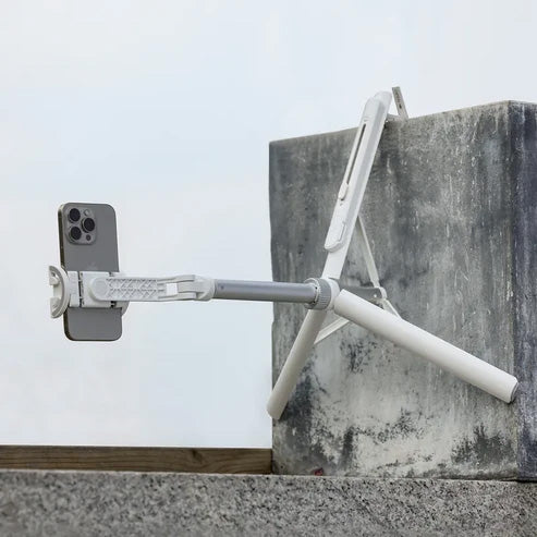 Ulanzi T111 TT88 オーバーヘッドセルフィースティック(ホワイト)