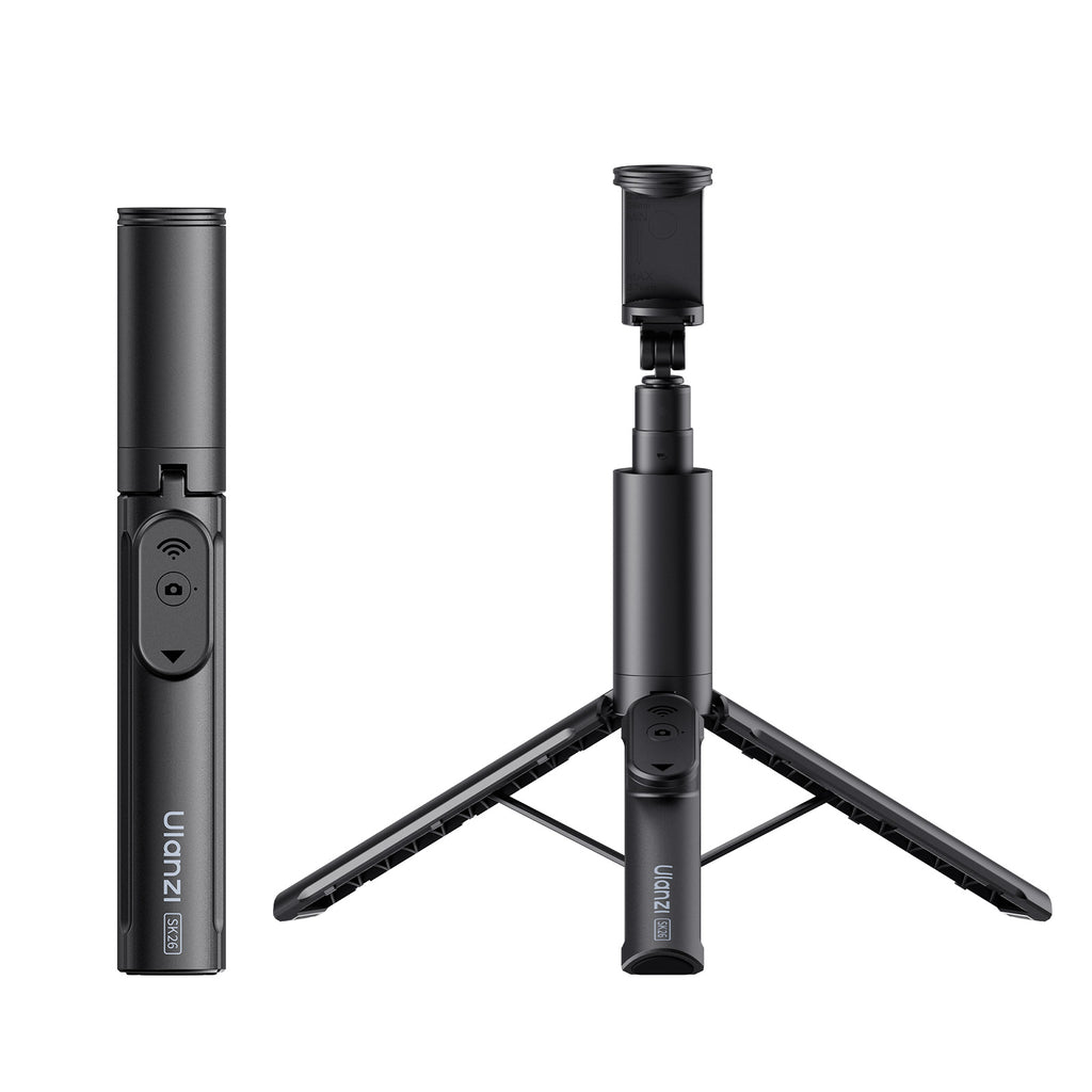 Ulanzi S015 SK26 マグネット式 三脚自撮り棒(クリップ式) - 業務用