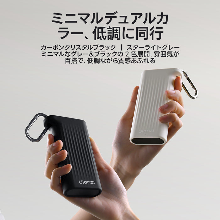 Ulanzi X133 CR2 SDカードリーダー内臓カードケース ブラック