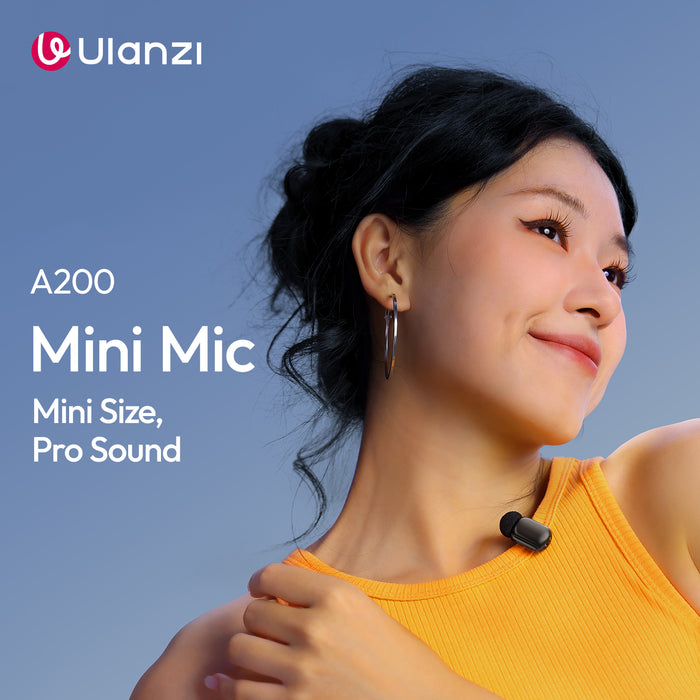 Ulanzi A046 A200 ミニ マイク黒