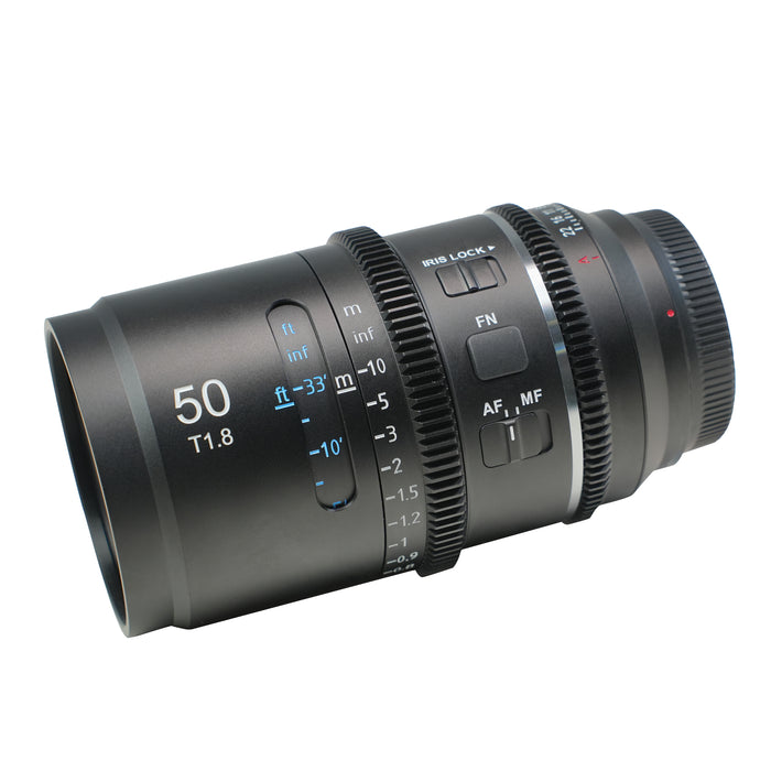 SIRUI AST-50-ZN Astra オートフォーカスアナモルフィックレンズ フルフレーム T1.8 1.33X 50mm Z/ナチュラル