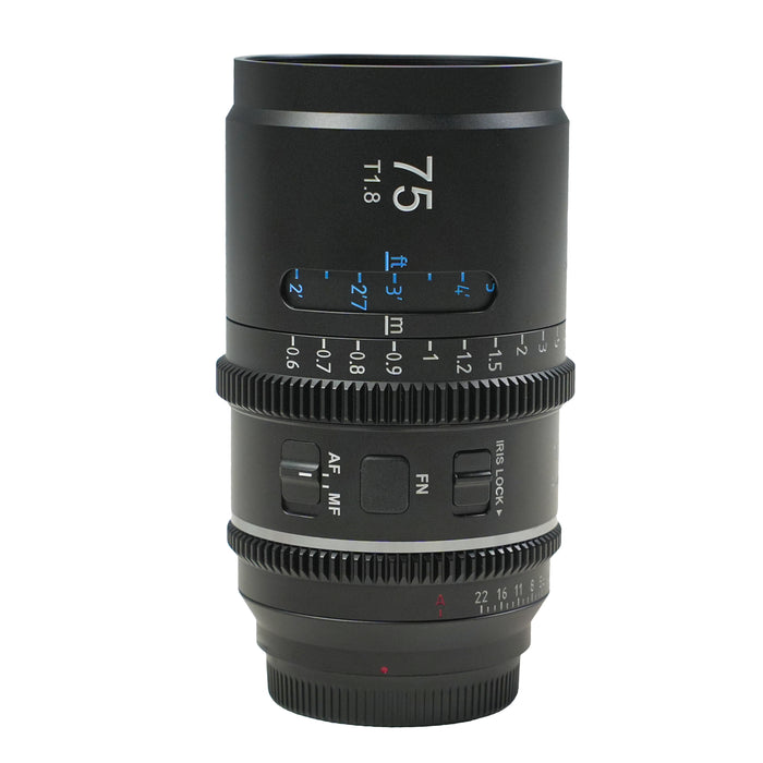 SIRUI AST-75-LN Astra オートフォーカスアナモルフィックレンズ フルフレーム T1.8 1.33X 75mm L/ナチュラル
