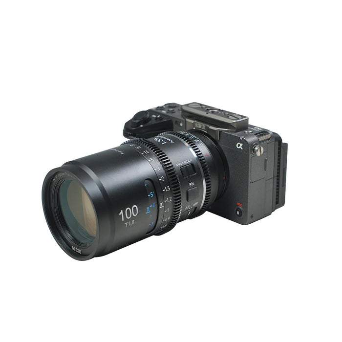 SIRUI AST-100-EB Astra オートフォーカスアナモルフィックレンズ フルフレーム T1.8 1.33X 100mm E/ブルー