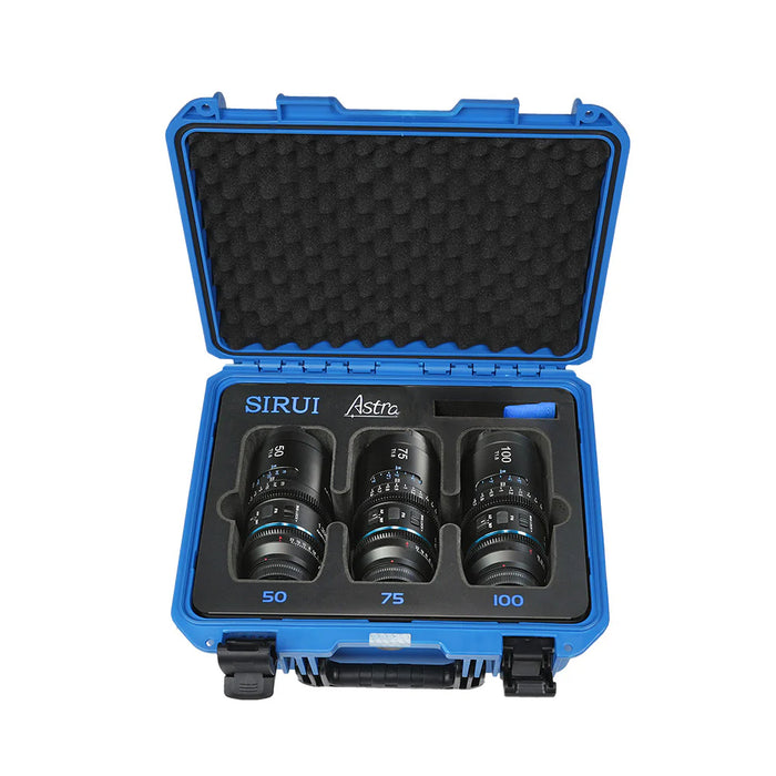 SIRUI AST-3S-EN Astra オートフォーカスアナモルフィックレンズ フルフレーム T1.8 1.33X 50/75/100mm E/ナチュラル