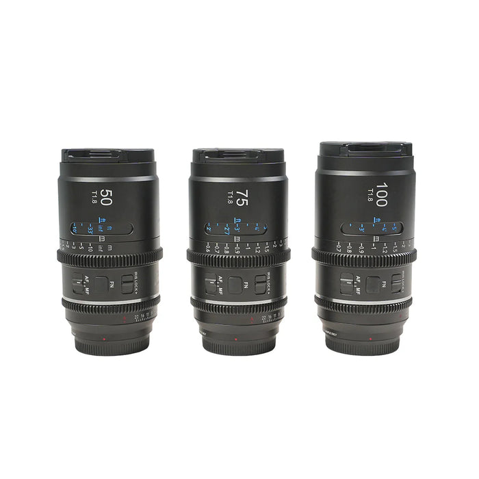 SIRUI AST-3S-LN Astra オートフォーカスアナモルフィックレンズ フルフレーム T1.8 1.33X 50/75/100mm L/ナチュラル
