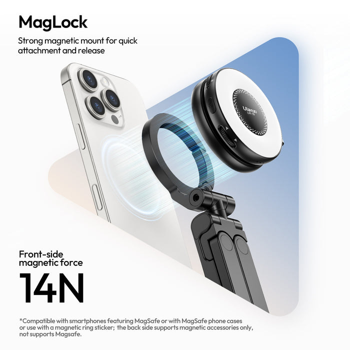 Ulanzi S055 MA88 MagLock マグネット式デスククランプ スマホ三脚