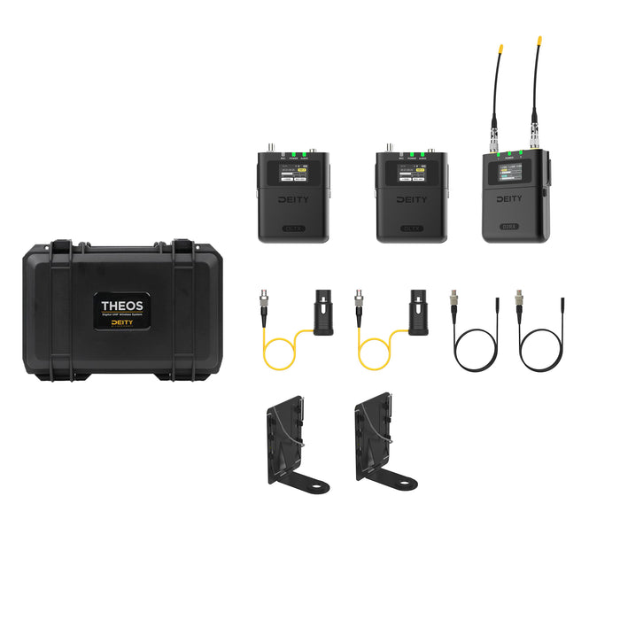 【創業祭2026】【特典付き】Deity Microphones DP0402048H THEOS DLTX 2ch送受信機セット(JP B帯)