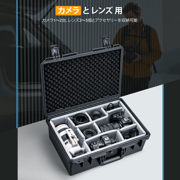 Lykus PVC2 Lykus PVC2 パッド入り防水ハードケース(Mini/Air/Mavic/各種カメラ 対応)