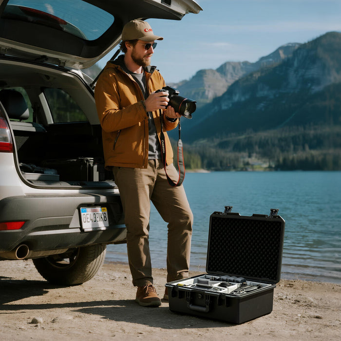 Lykus PVC2 Lykus PVC2 パッド入り防水ハードケース(Mini/Air/Mavic/各種カメラ 対応)