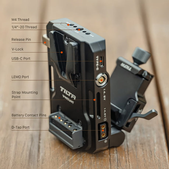 Tilta TA-T98-C-B Nikon ZR用 カメラケージ パワーキット ブラック