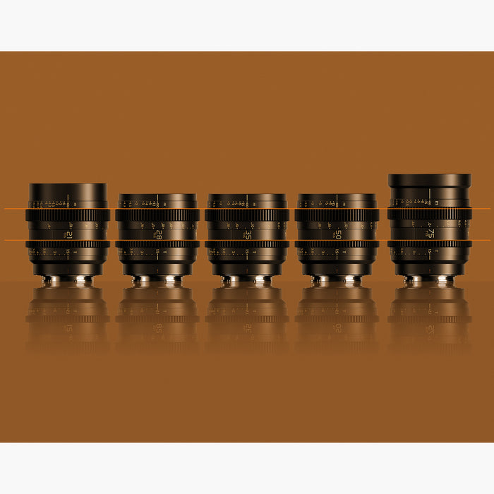 Thypoch TP-SC5P-M Thypoch Simera-C 5本セット 21-75mm T1.5 Cine Prime ライカMマウント