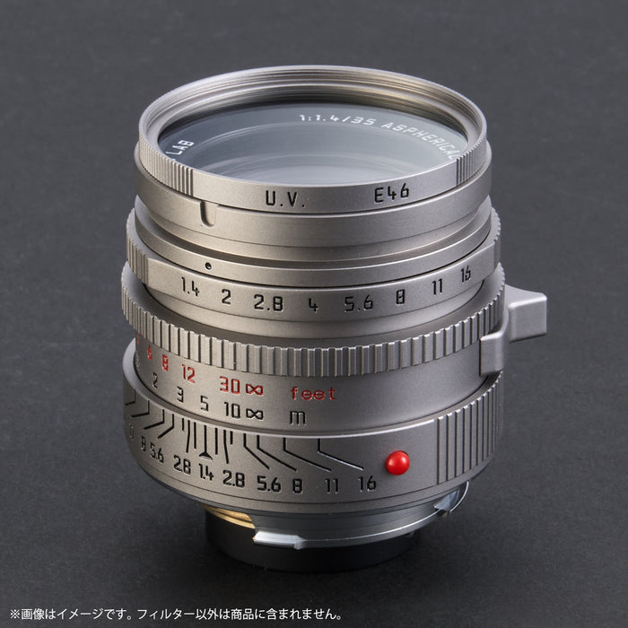 LIGHT LENS LAB L-UV-E46-Ti LIGHT LENS LAB E46 UV レンズフィルター　チタン合金 特別仕様