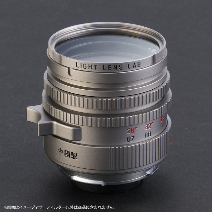 LIGHT LENS LAB L-UV-E46-Ti LIGHT LENS LAB E46 UV レンズフィルター　チタン合金 特別仕様