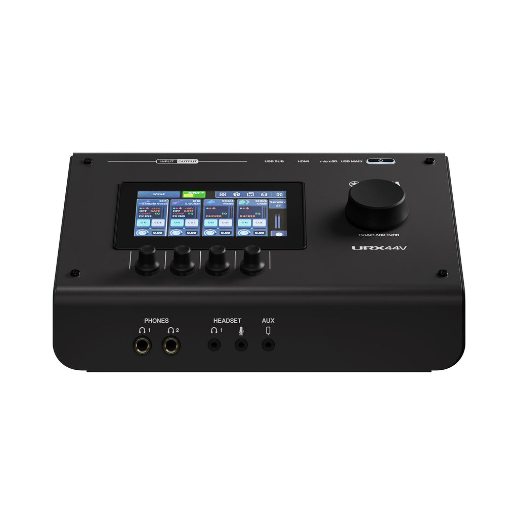 YAMAHA URX44V B オーディオインターフェース(ブラック) - 業務用撮影