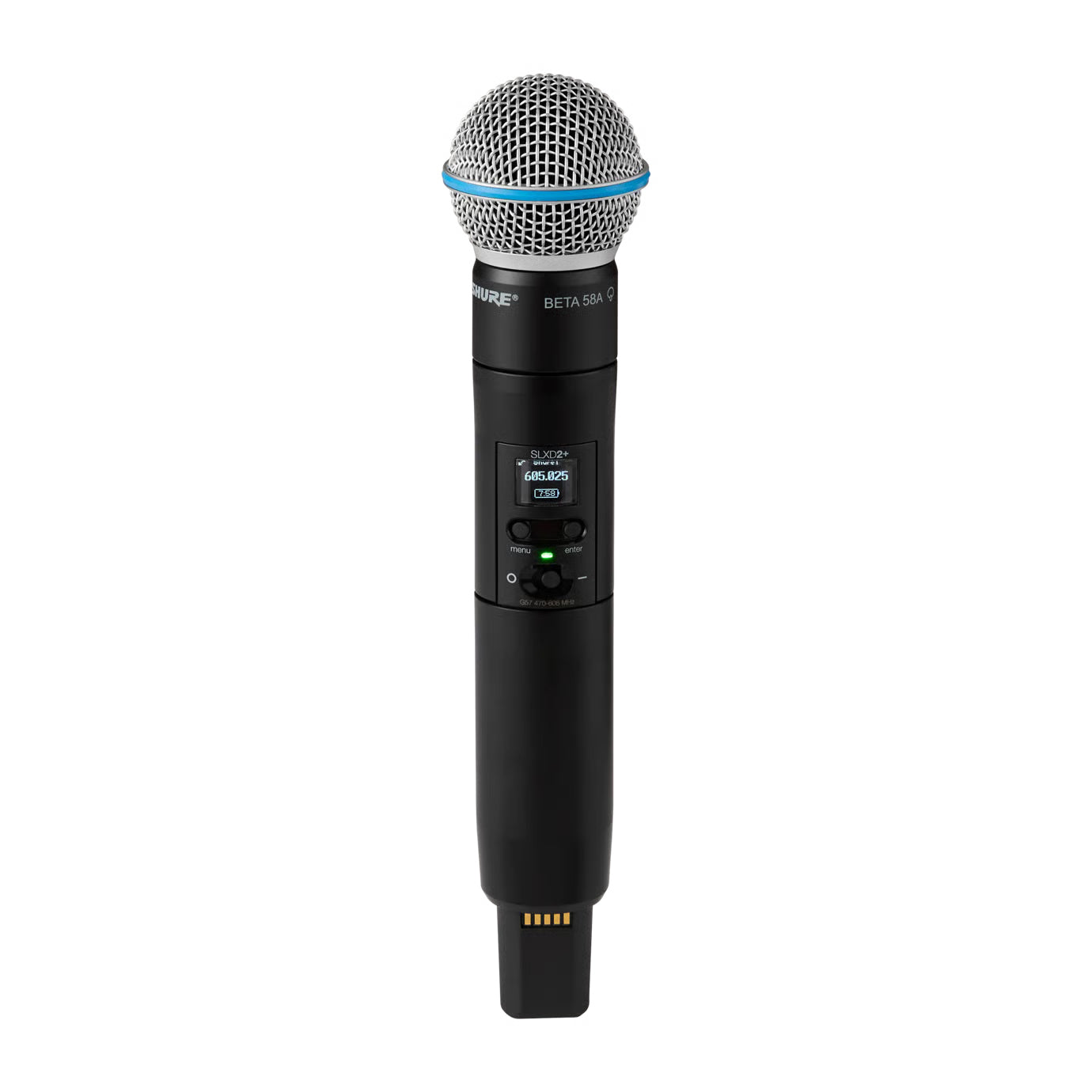 SHURE SLXD2+/B58=-JB SLXD+ ハンドヘルド型送信機(BETA 58A)(JB