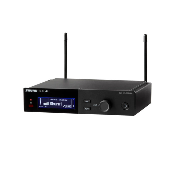 SHURE SLXD4+J=-JB SLXD+ シングル受信機(JB)