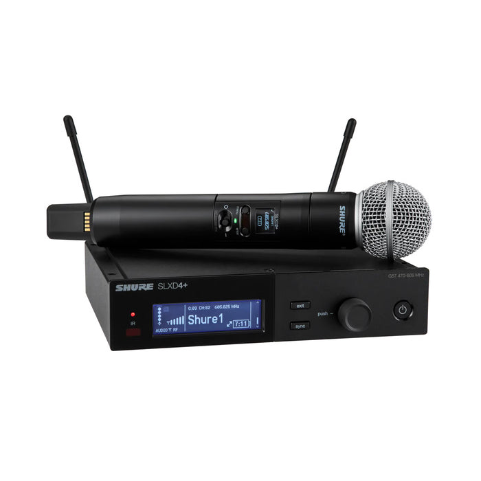 SHURE SLXD24+J/58-JB SLXD+ ハンドヘルド型送信機(SM58)/シングル受信機×1