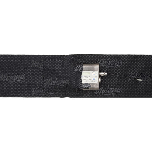 Viviana Straps VSTSDVBKEX 太腿用ストラップ ダブルベルクロタイプ トランスミッター横付け型 エクストリーム 低刺激(58cm/ブラック)