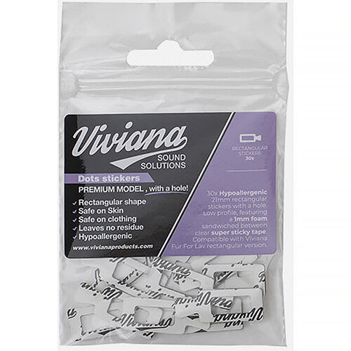 Viviana Straps VDOTHOLERECT30 ビビアナ 穴あきドット 長方形(30枚)