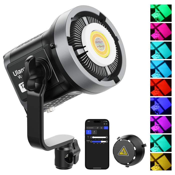 Ulanzi L074CNA1 VL-120C RGBライト(ACアダプタ別売）