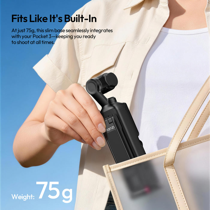 Ulanzi C110 MA66 Pocket3 クイックマウント三脚 小型 折畳式 スマホ/カメラ対応