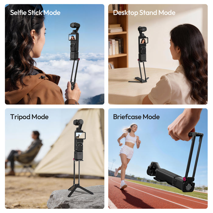 Ulanzi C110 MA66 Pocket3 クイックマウント三脚 小型 折畳式 スマホ/カメラ対応