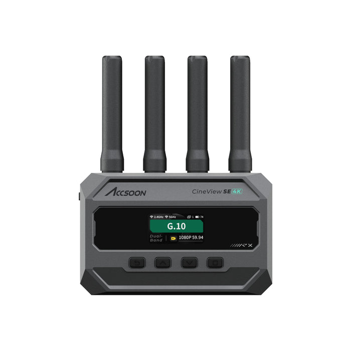 Accsoon WIT10-RX 4K30P対応映像無線伝送システムCineView SE 4K 受信機単体