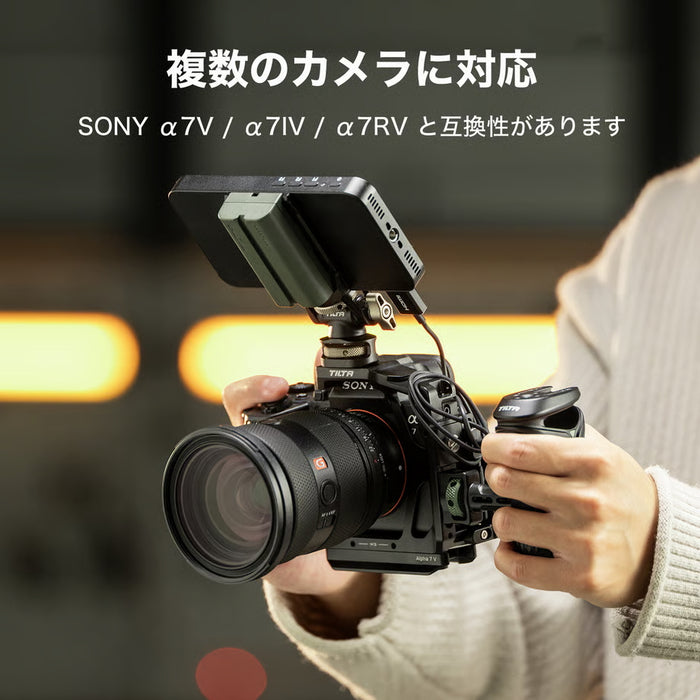 Tilta TA-T100-D-B Sony α7 V用 カメラケージ パワーキット ブラック