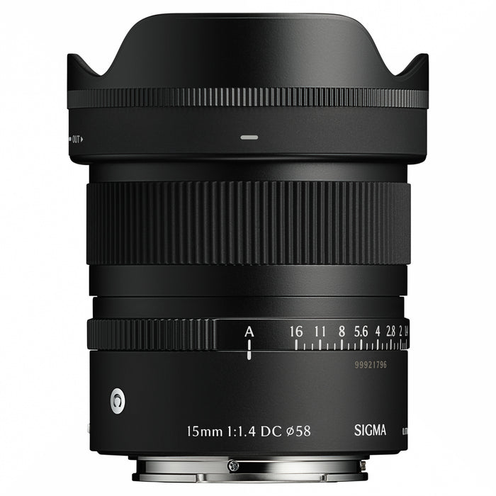 Sigma 15mm F1.4 DC|Contemporary ソニーEマウント