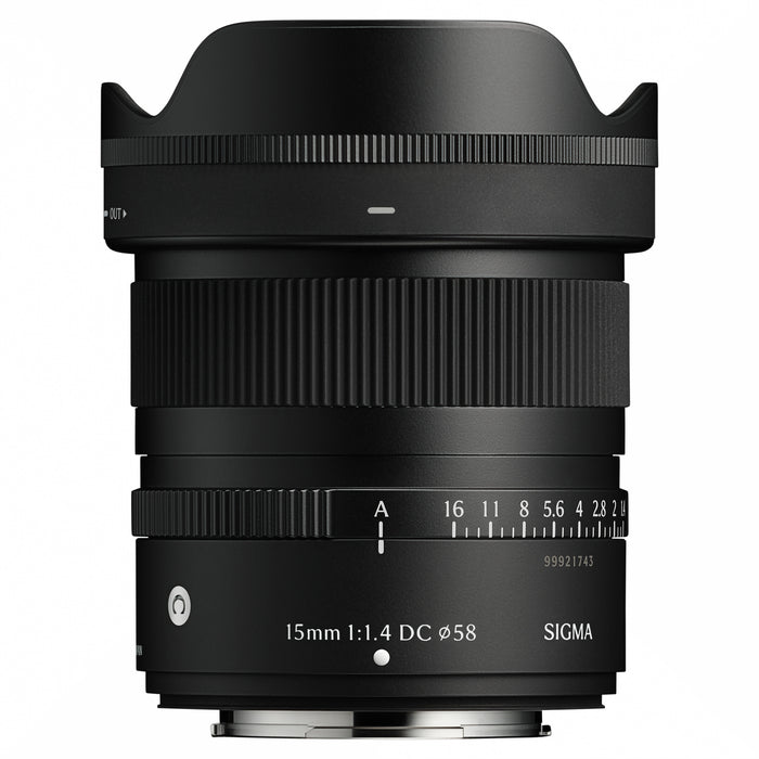 Sigma 15mm F1.4 DC|Contemporary 富士フイルム Xマウント