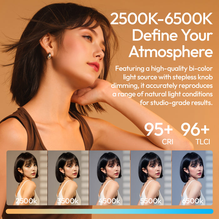 Ulanzi L276 C60RGB LEDビデオライト(60W/バイカラー)