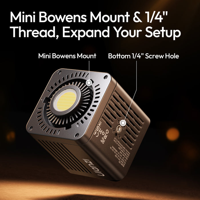 Ulanzi L271 C60 LEDビデオライト(60W/バイカラー)