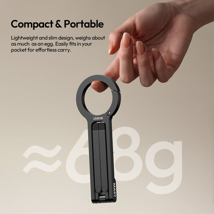 Ulanzi S007 MA57 MagSafe対応カラビナ付きスマホ三脚