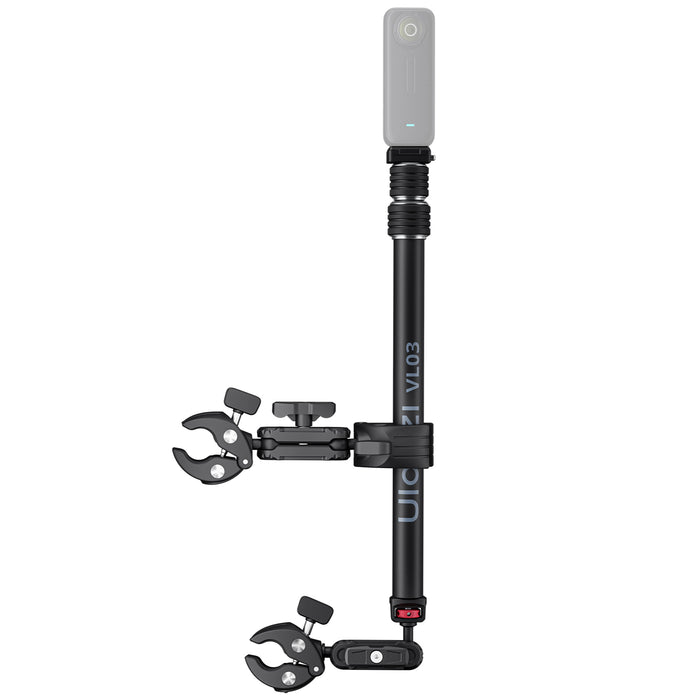 Ulanzi T119 VL03 バイク用インビジブル自撮り棒ホルダー