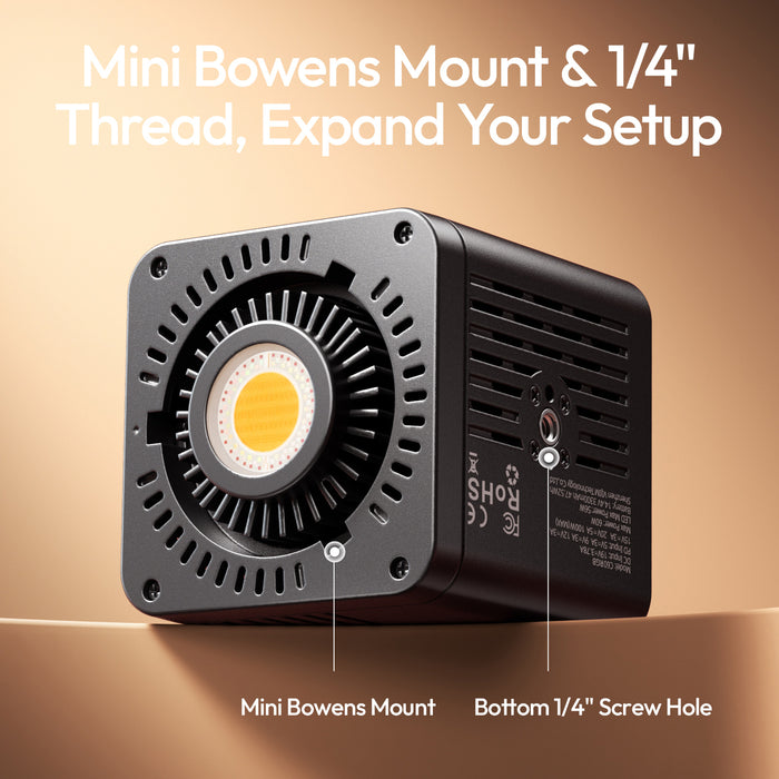 Ulanzi L274 C60RGB LEDビデオライト(60W/バイカラー)