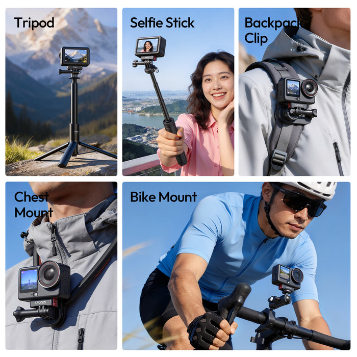 Ulanzi C113 OA24 Action6対応メタルアダプター(1/4インチ)