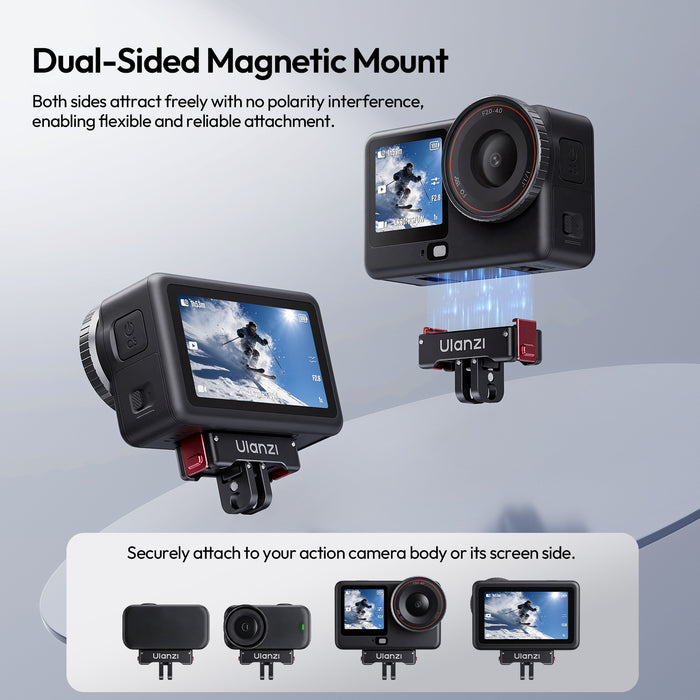 Ulanzi C113 OA24 Action6対応メタルアダプター(1/4インチ)