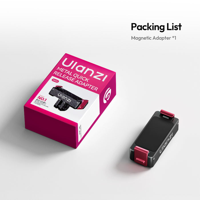 Ulanzi C113 OA24 Action6対応メタルアダプター(1/4インチ)