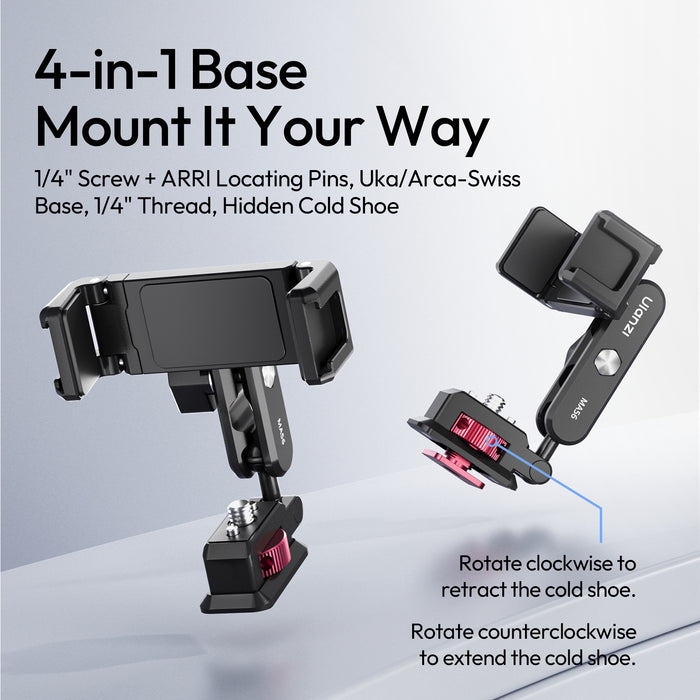 Ulanzi S042 MA56 4-in-1 スマホクランプマウント(スマホクランプタイプ)