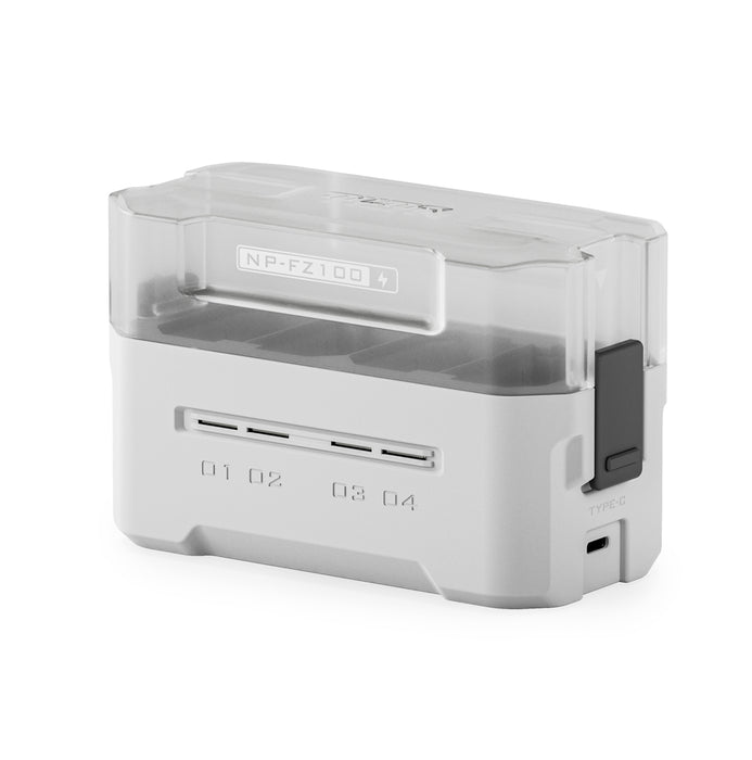Tilta TBC-FZ100-OW NP-FZ100用 ポータブル充電ステーション(4チャンネル) オフホワイト