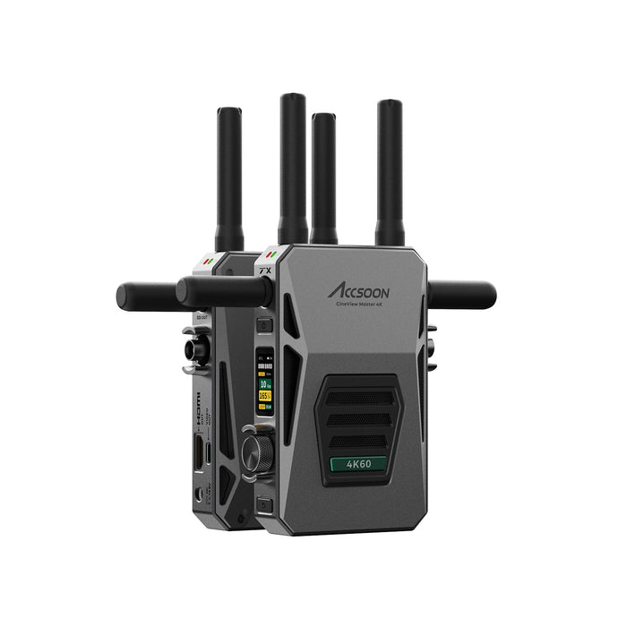 Accsoon WIT09 4K対応映像&音声ワイヤレス伝送システム CineView Master 4K Lite