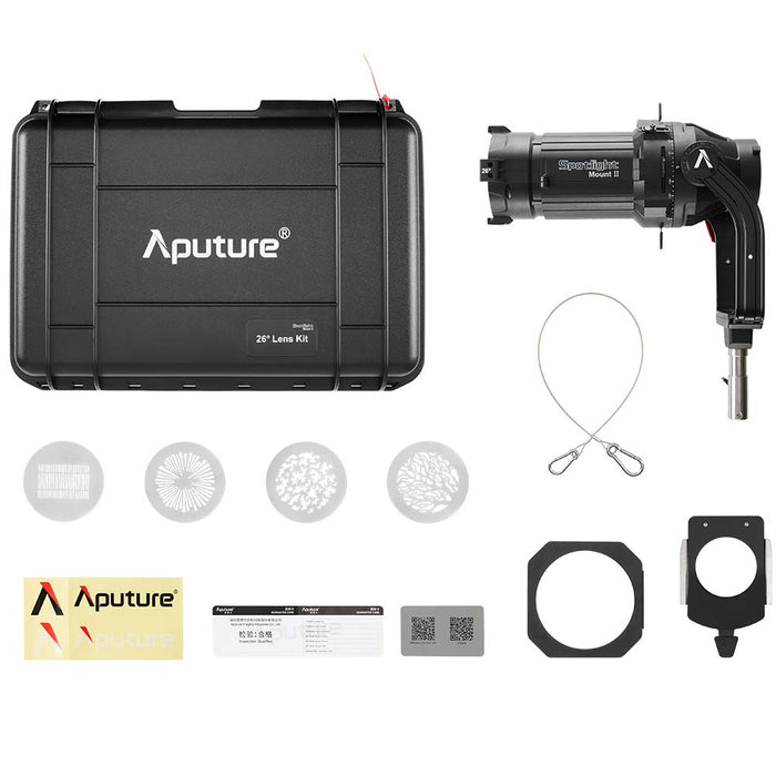 Aputure APSLM226kit Spotlight Mount II 26º レンズキット
