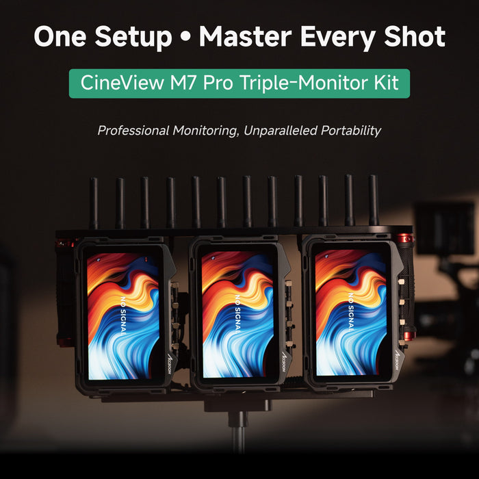 Accsoon ACC40 CineView M7 Pro3連モニターキット