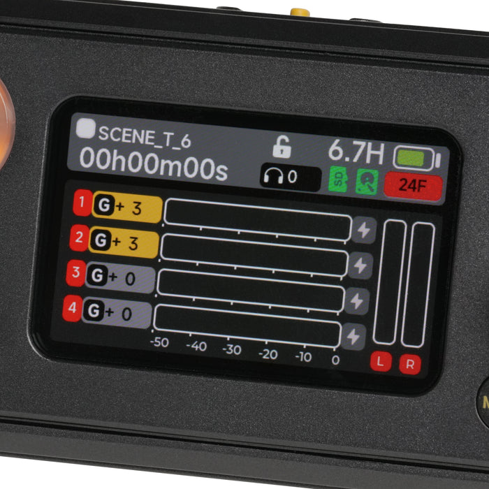 【特典付き】Deity Microphones DP0505048R PR-4 4チャンネル/6トラックコンパクトレコーダー