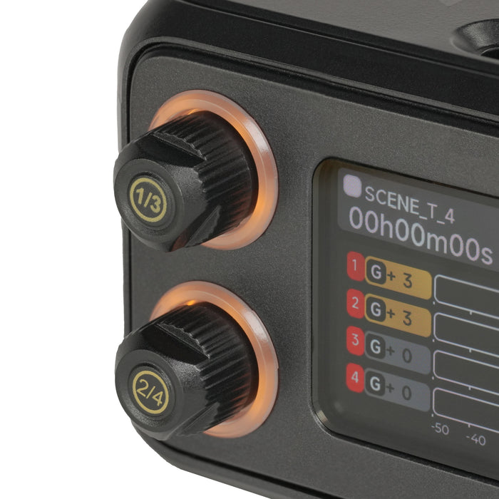 【特典付き】Deity Microphones DP0505048R PR-4 4チャンネル/6トラックコンパクトレコーダー