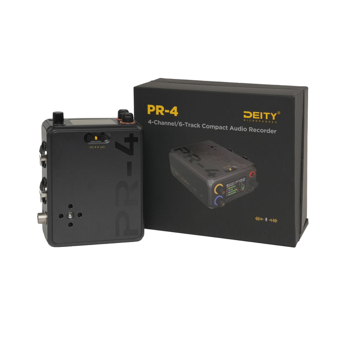 【特典付き】Deity Microphones DP0505048R PR-4 4チャンネル/6トラックコンパクトレコーダー