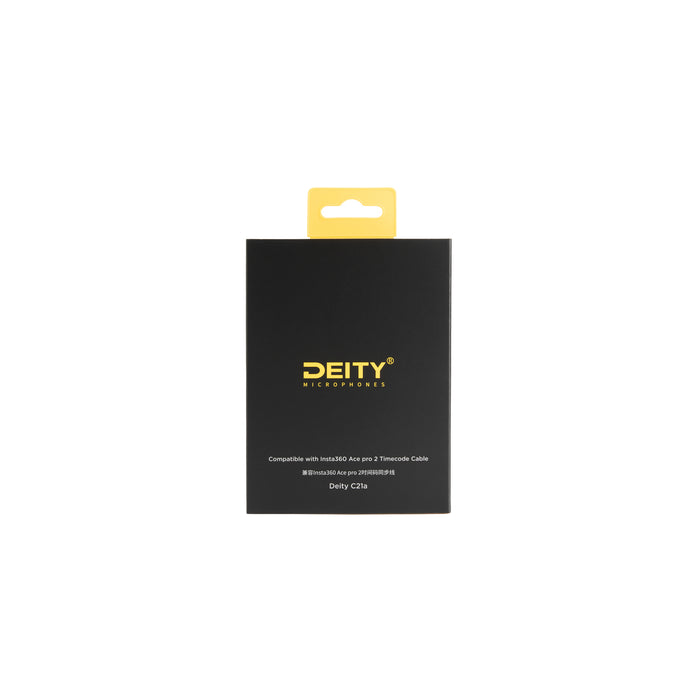 Deity Microphones DA0606050R Deity C21a Insta360 Ace Pro 2対応 タイムコード同期ケーブル