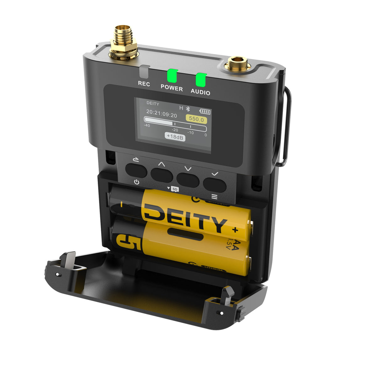 Deity Microphones DP04020489 THEOS デジタルワイヤレス(JP A帯)ボディパック送信機(TRSタイプ) DBTX